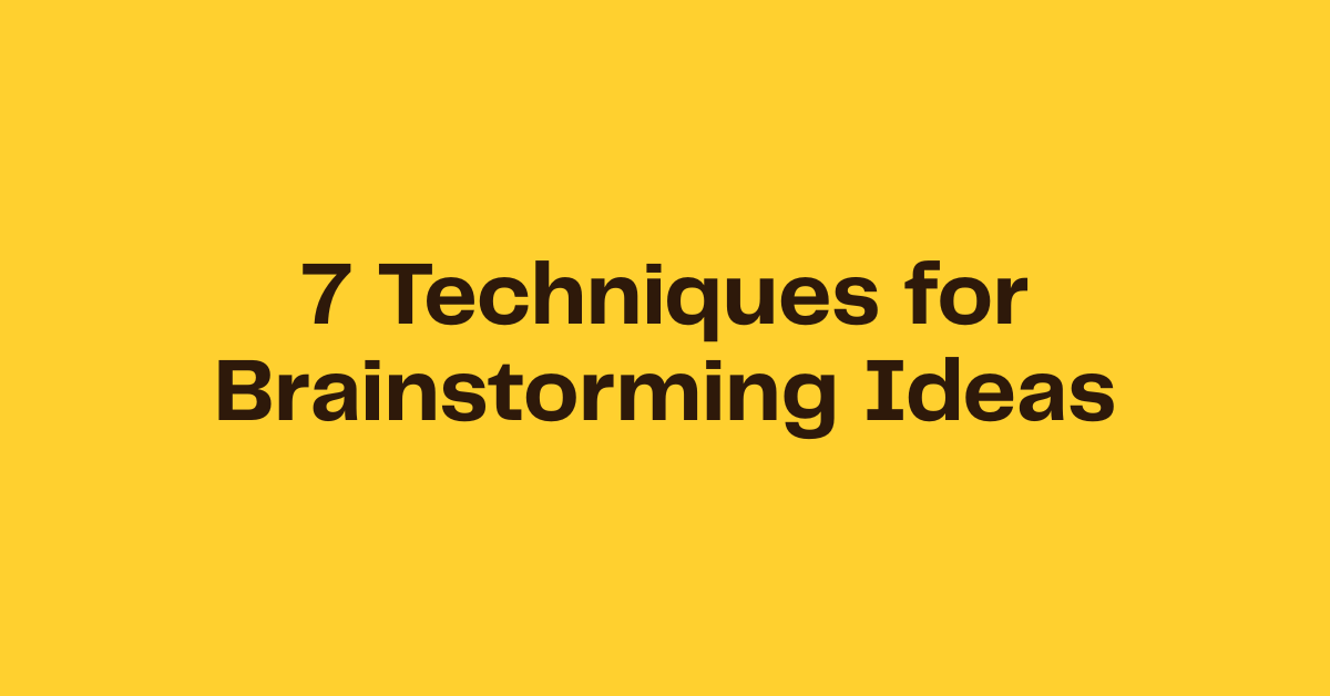 Visual brainstorming workspace with ideas organized on an infinite canvas